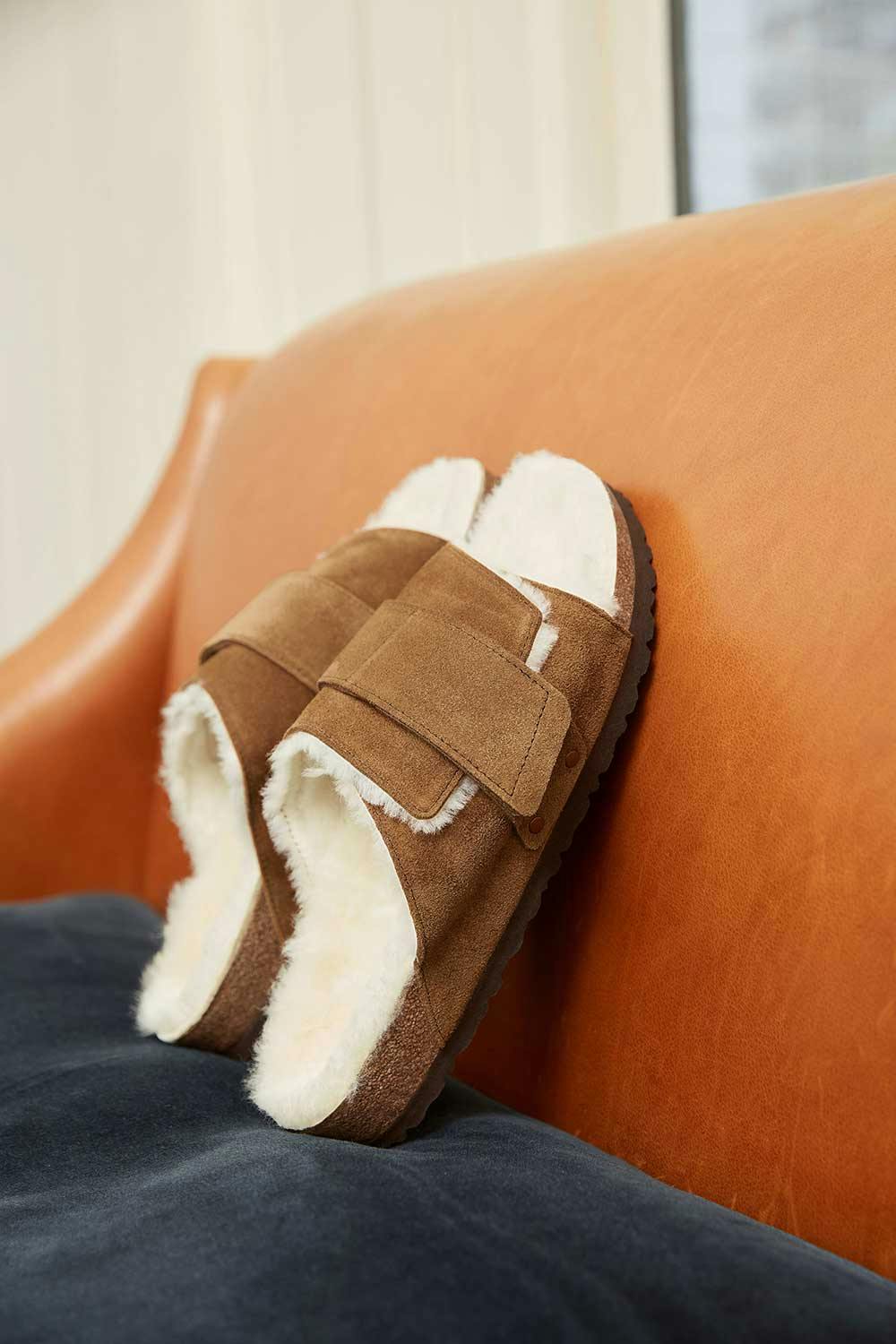 Fluffy Birkenstocks